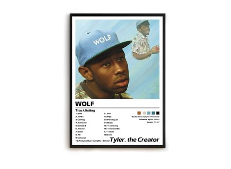 wolf poster tyler|Wolf Album Poster Ttcp15